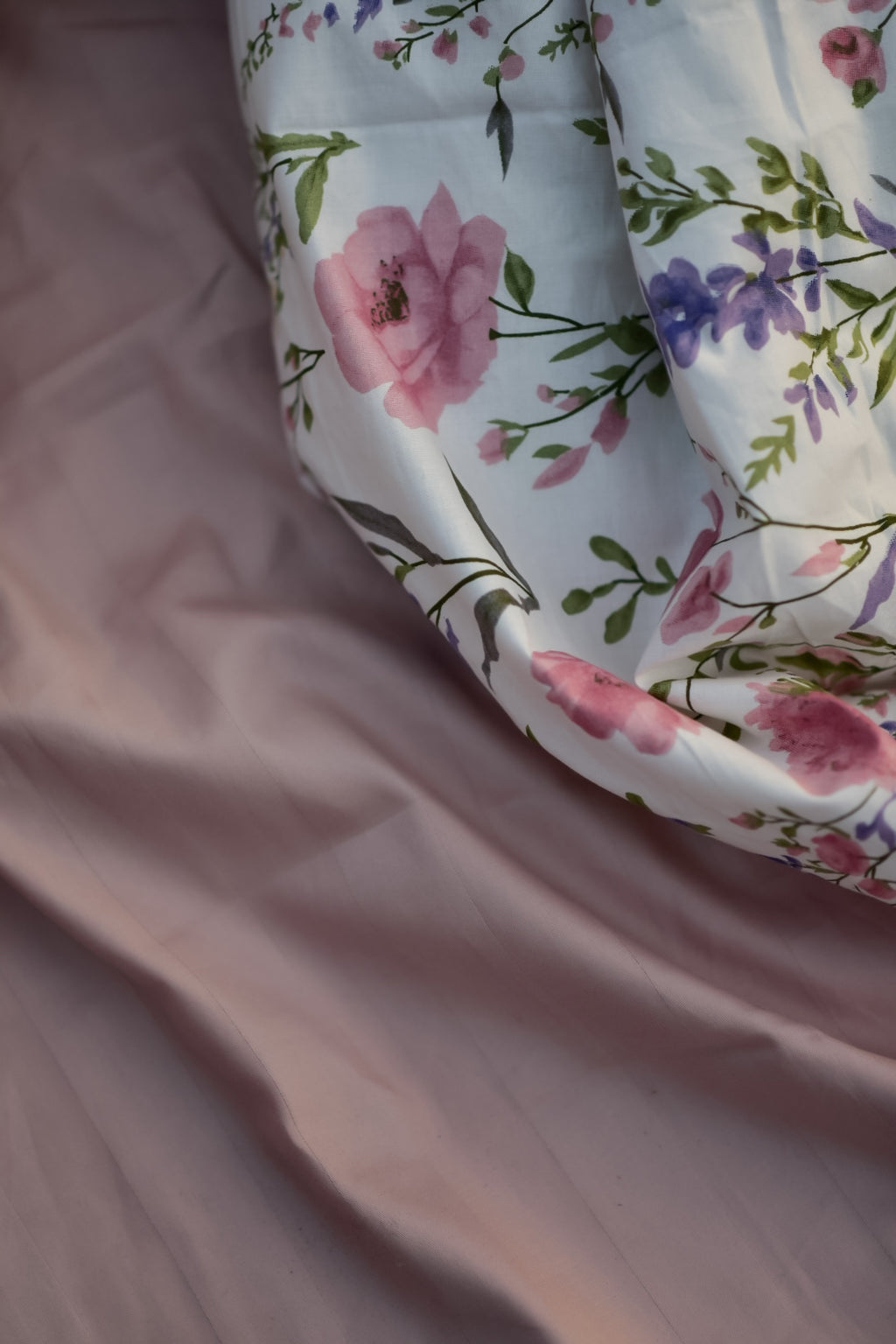 Meadow blush - 7 piece Comforter set