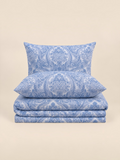 Azure paisley - 7 piece duvet cover set