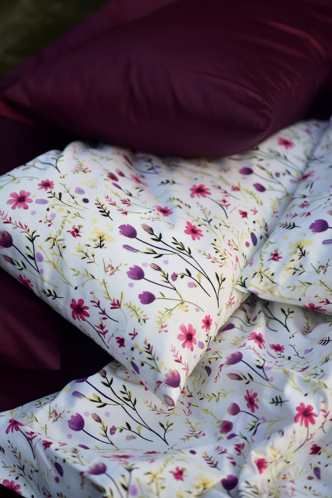Berry bloom  - 7 piece duvet cover set