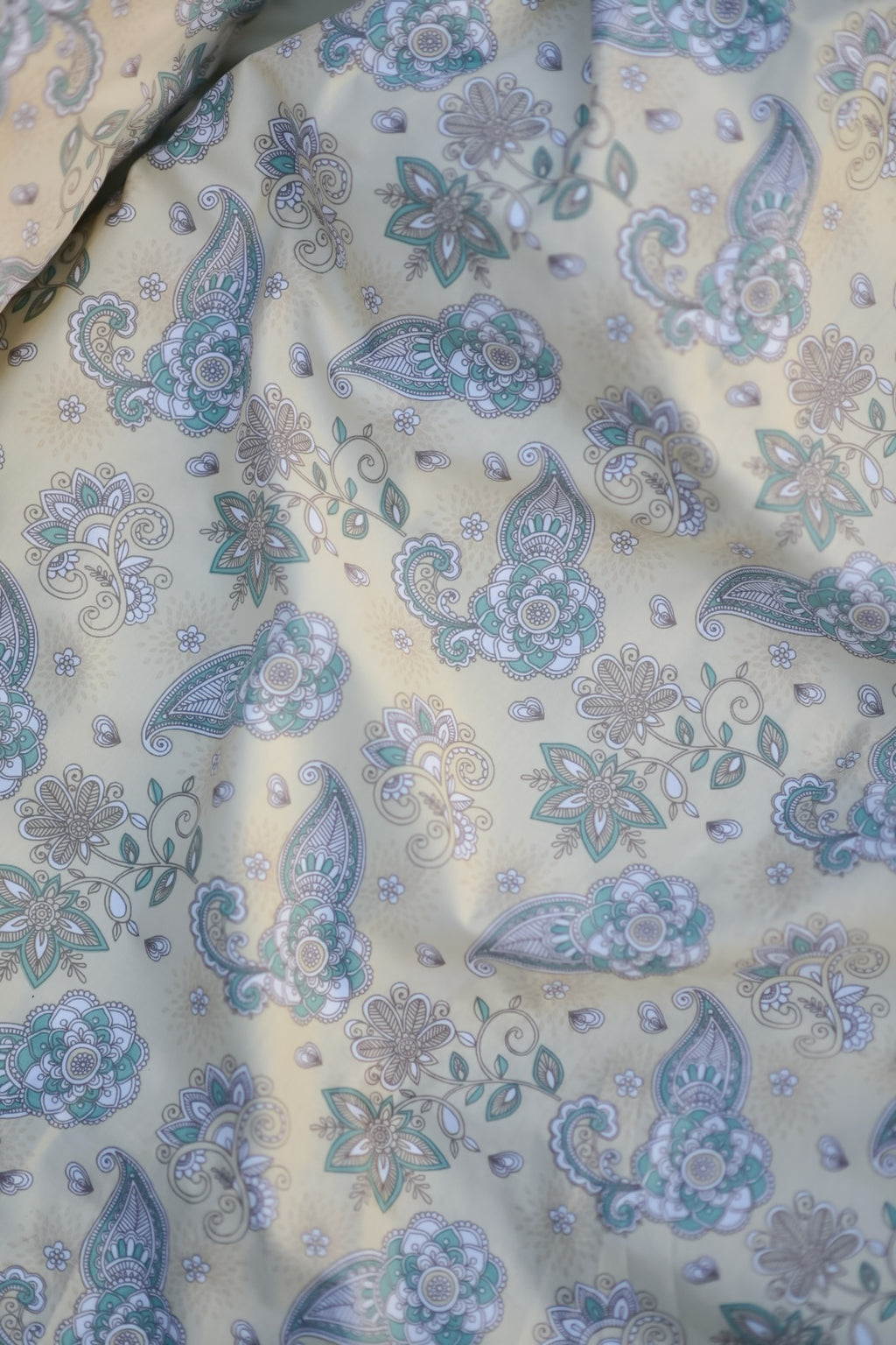 Lemon paisley
