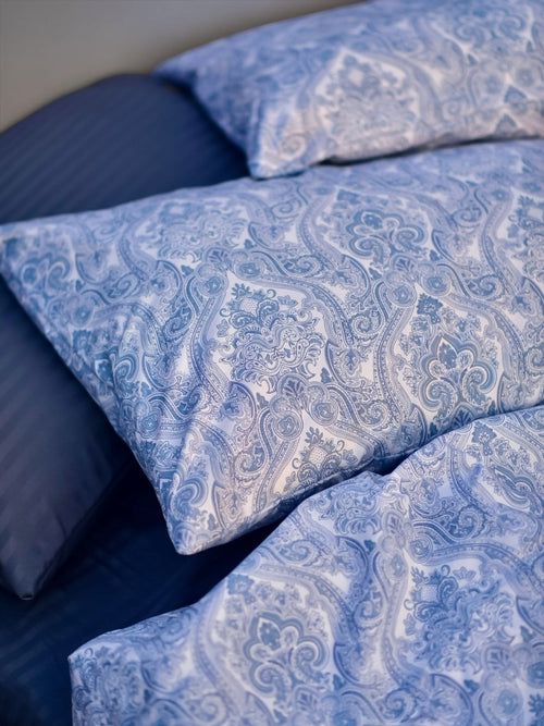 Azure paisley