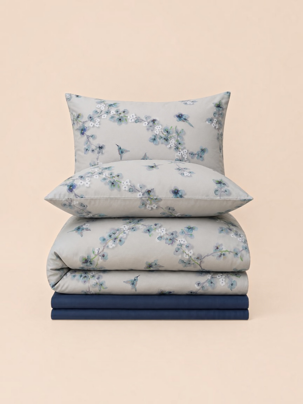 Watercolour meadow - 7 piece duvet cover set
