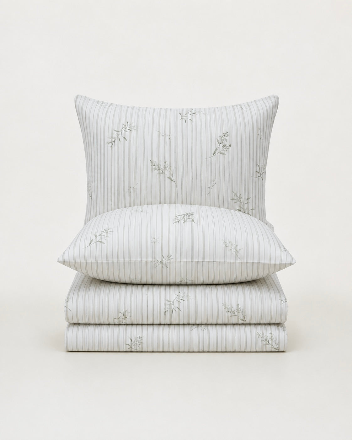 Calm florals - 7 piece Comforter set