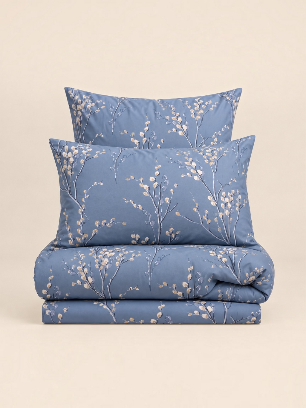 Blue blossom - 7 piece Comforter set